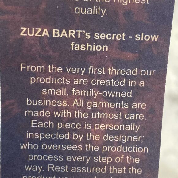 Zuza Bart Shirt Womens Medium Linen Tank Top Clear Red Beachy‎ Resort Basic - Picture 10 of 12